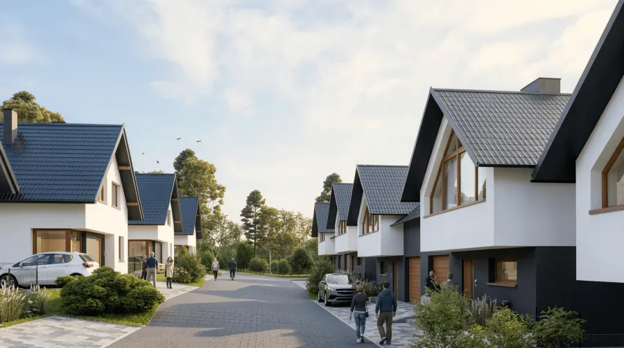 Wizualizacja 3D: Dojazdów, ul.Żonkilowa — zdjęcie 7